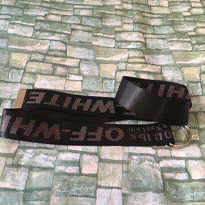Black Off-White belt